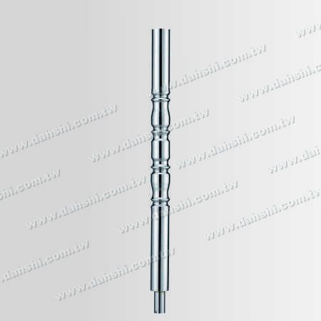 S.S. Round Post 2 1/2" Decorating Post Body - Stainless Steel Round Post 2 1/2" Decorating Post Body