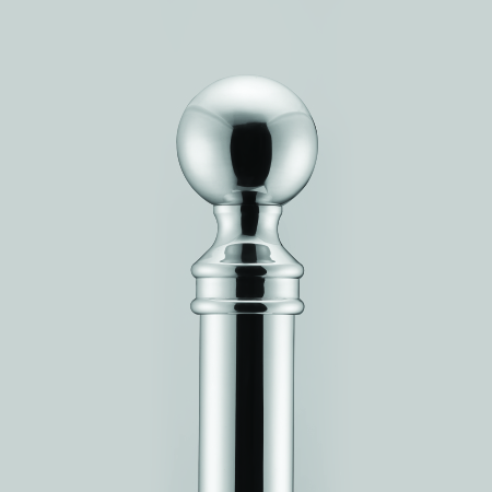 Balle en acier inoxydable et capital pour main courante - Balle en acier inoxydable et capital pour main courante
