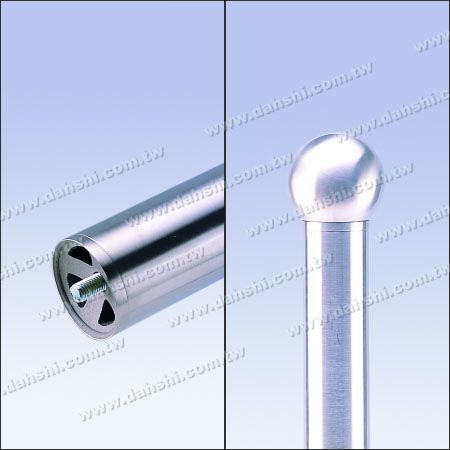 Connector - Accessories can be applied on connecting hollow ball and round tube – internal, insert into tube
