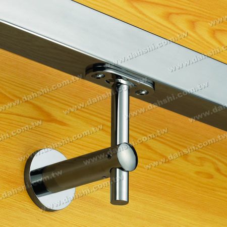 - for Square Pipe - Self-Tapping Screw - Stainless Steel Square Tube, Rectangular Tube Handrail Wall Bracket Adjustable Height - Angle Fixed