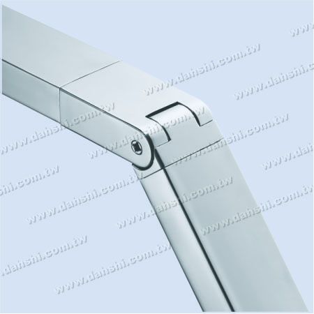 Stainless Steel for Rectangle Tubes - Rectangle Tube Internal Extra Length Elbow Angle Adjustable