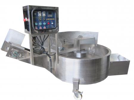 (Simple-type) L-Type Frying Machine - Tempura/Meatball/Fishball Continuous Frying Machine
