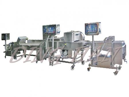 Ding-Han Customized Burrito Frying Production Line
