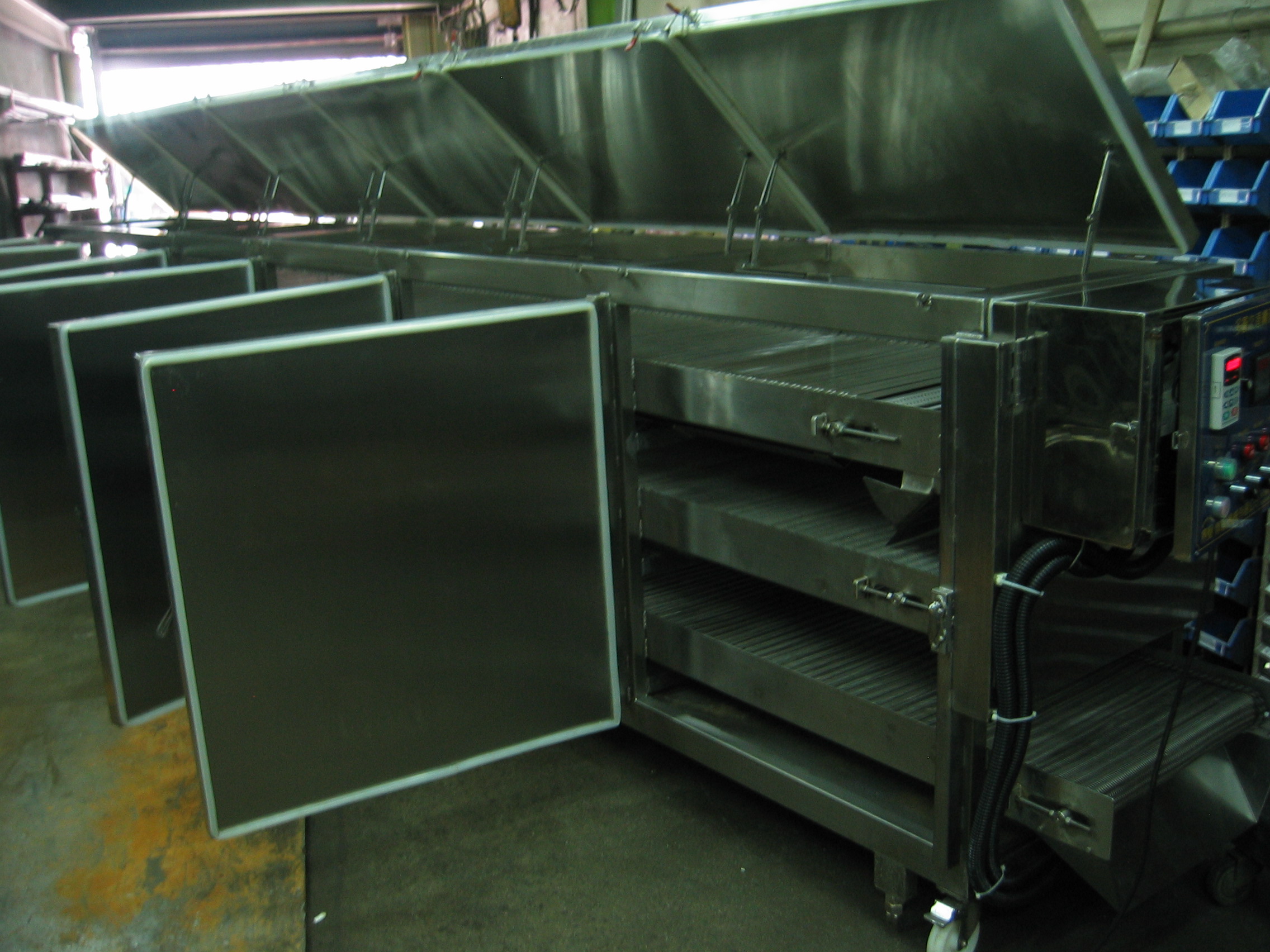 MultiLayer Steam Cooking Machine Food Processing Equipment DingHan