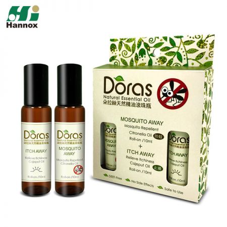 DORAS Mosquito Repellent Roll-on (Essential Oil) - Mosquito Repellent / Itch Relieve Roll-on (Essential oil)