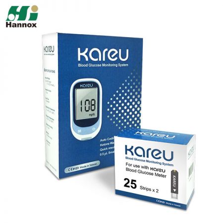 Basis-Glukometer-Kit (KareU)