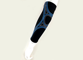 Manica del braccio di compressione sportiva in spandex elastico
