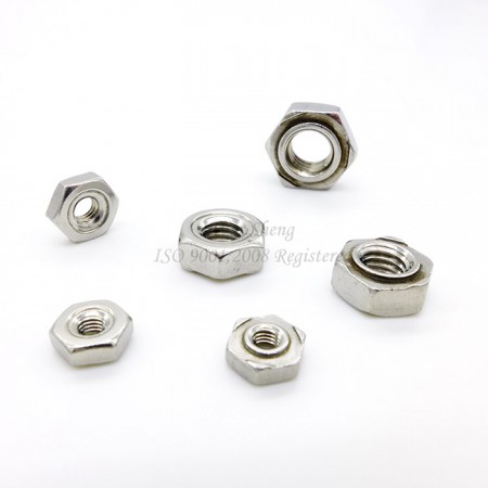 DIN 929 Hexagon Weld Nuts Stainless Steel A2 / A4 - DIN 929 Hexagon Weld Nuts Stainless Steel A2 / A4