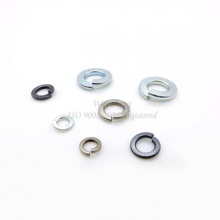 Spring Lock Washers / Spring Pins - Helical Split Lock Washers