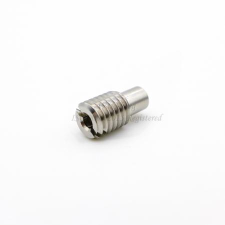 Threaded Pin M8 X 16, Slotted Set Screw AISI 304 - Threaded Pin M8 X 16, Slotted Set Screw AISI 304