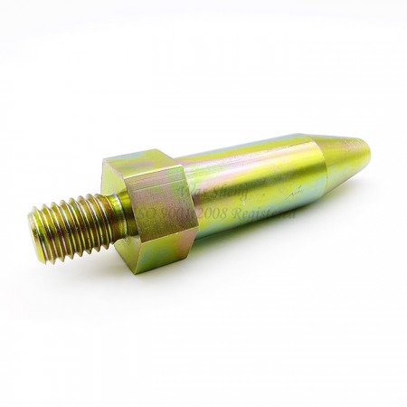 Threaded Dowel Pin Yellow Zinc M12-1.75 X 17 mm - Threaded Dowel Pin Yellow Zinc M12-1.75 X 17 mm