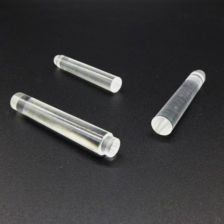Machined Clear Acrylic Rods, Shafts - Machined Clear Acrylic Rods, Shafts