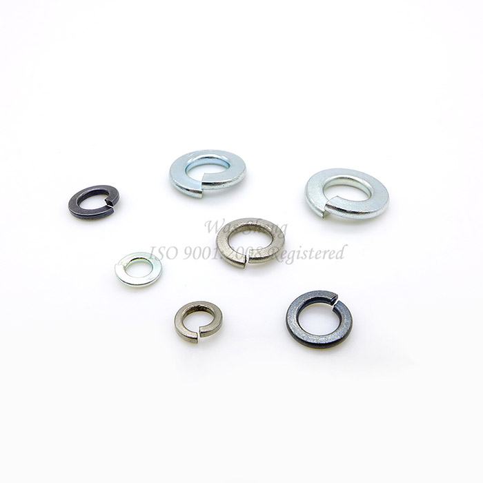 DIN 127 Helical Split Spring Steel Lock Washers Machined Parts