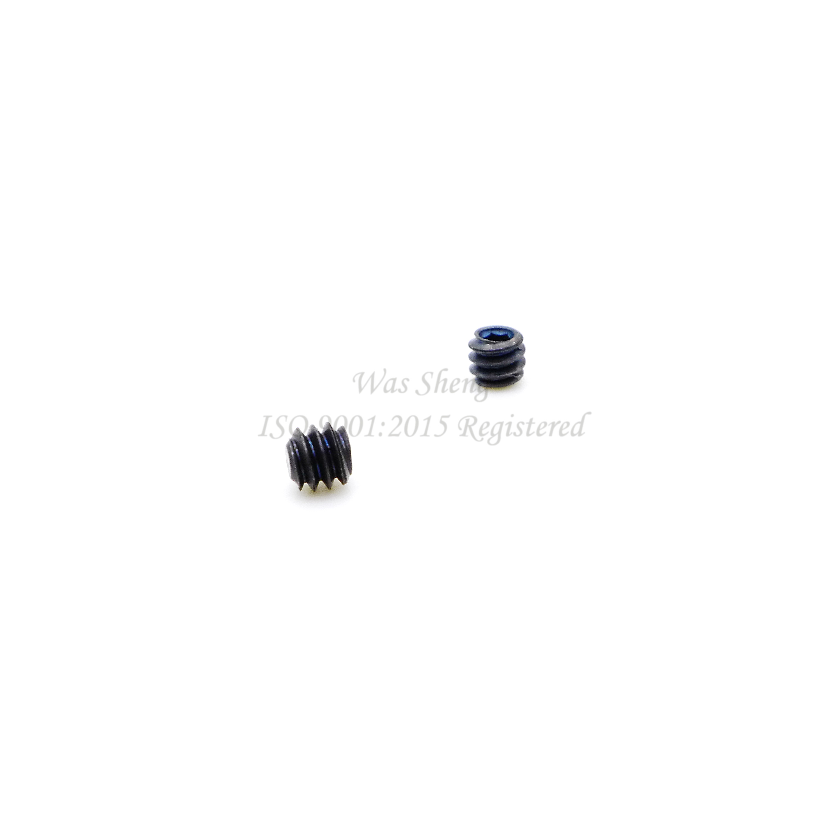 Hex Socket Set Screw M3 X 3 mm Black Oxide Brass & Steel Metal