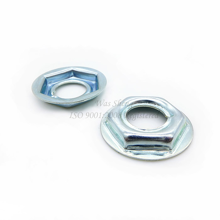 Sheet Metal Speed Nut Stud Hex Washer Clear Zinc Sheet Metal Speed