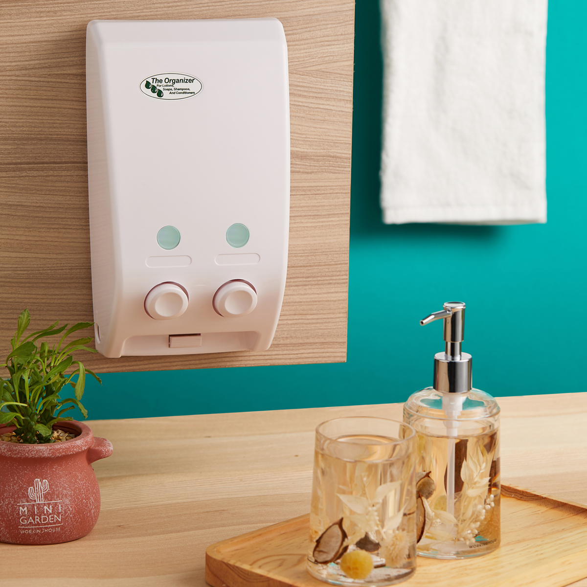 refillable soap dispenser wall mountable