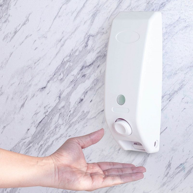 hanging soap dispenser