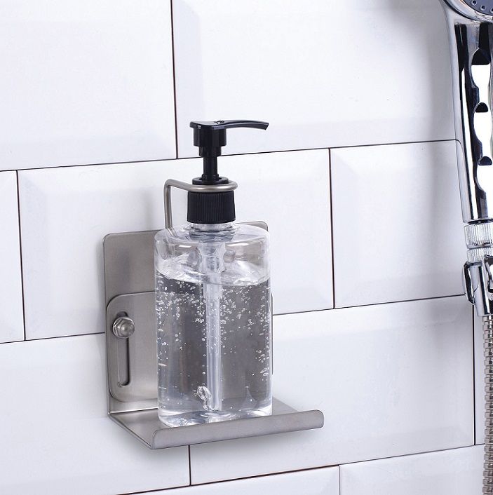 304 Stainless Steel Soap Dispenser Hand Sanitizer Bottle for Bathroom Kitchen US 