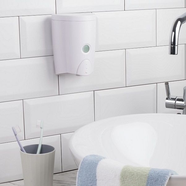 Dispenser Sabun Dapur Isi Ulang Mudah yang Dipasang di Dinding