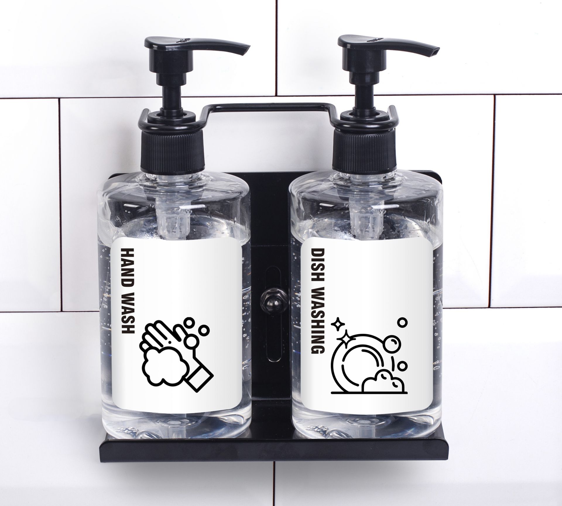 dual soap lotion dispenser