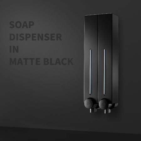 Дизайнеры органайзеры для ванной комнаты Matte Black
