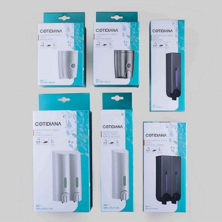 Custom Package Soap Dispenser - Customized Printed Package for Retail Market Soap Dispenser