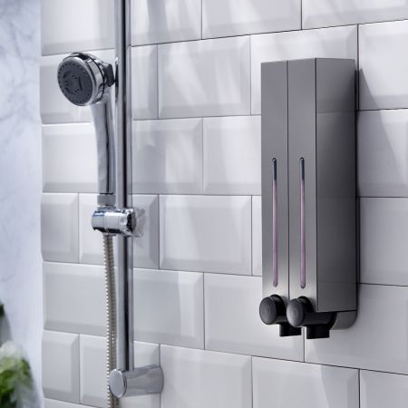 Wall Mounted Shower Dispenser - Wall Mounted Shower Dispenser