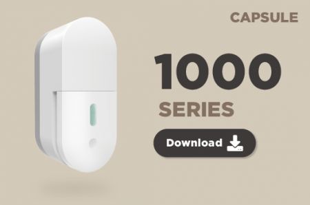 HP-1000 Capsule - Foam & Liquid Public Toilet Soap Dispenser