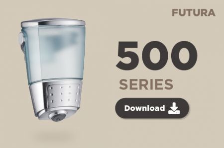 HP-500 Futura – Wandmontierter Seifenspender für Waschbecken