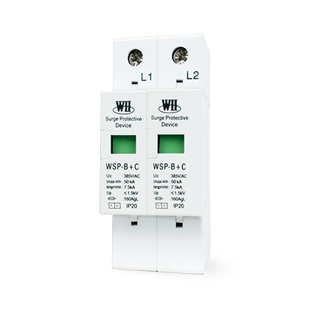B+C Modular Surge Protection Device for Low-Voltage Power Systems