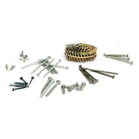 Hardware Nails or Fasteners for Various Applications - Many Shapes, Sizes, Materials