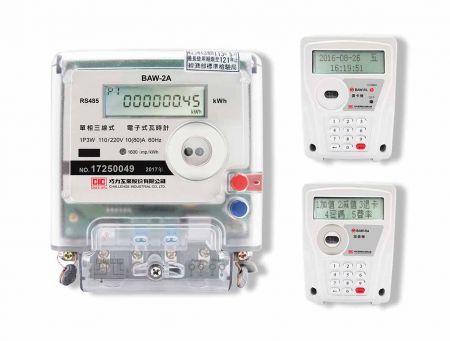 Single-Phase Pre-Payment System (IC Card Prepaid Meter, Card Reader & Value Adder)