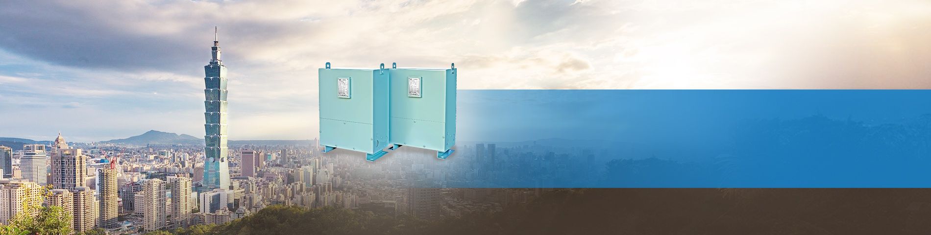 Non-Ventilated Resin-Cast Transformer for Taipei 101
