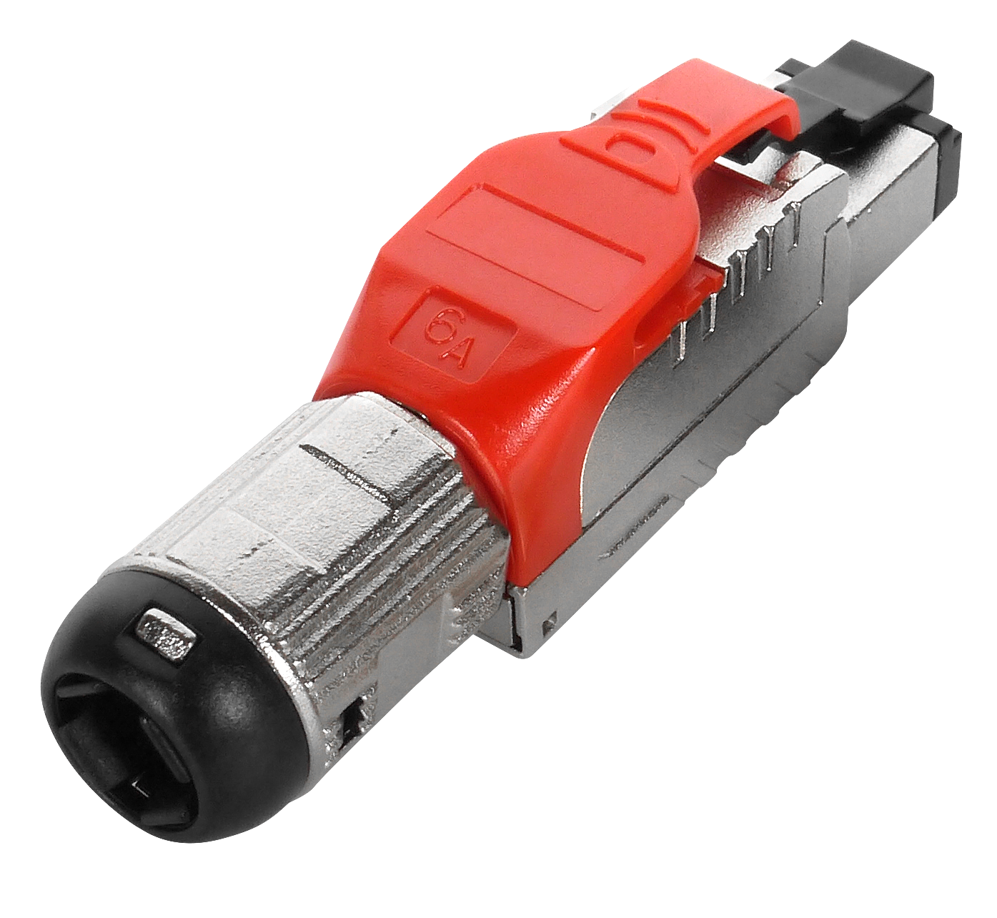 Cat 6a Stp Red Field Termination Rj45 Connector Leverancier Exw