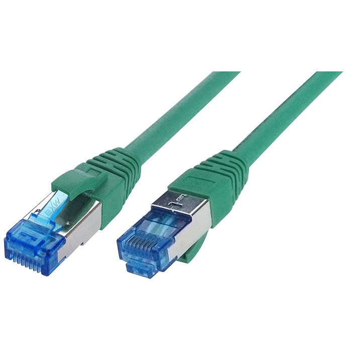 Fornecedor de patch cord Ethernet blindado sem snagless Cat 6A | EXW