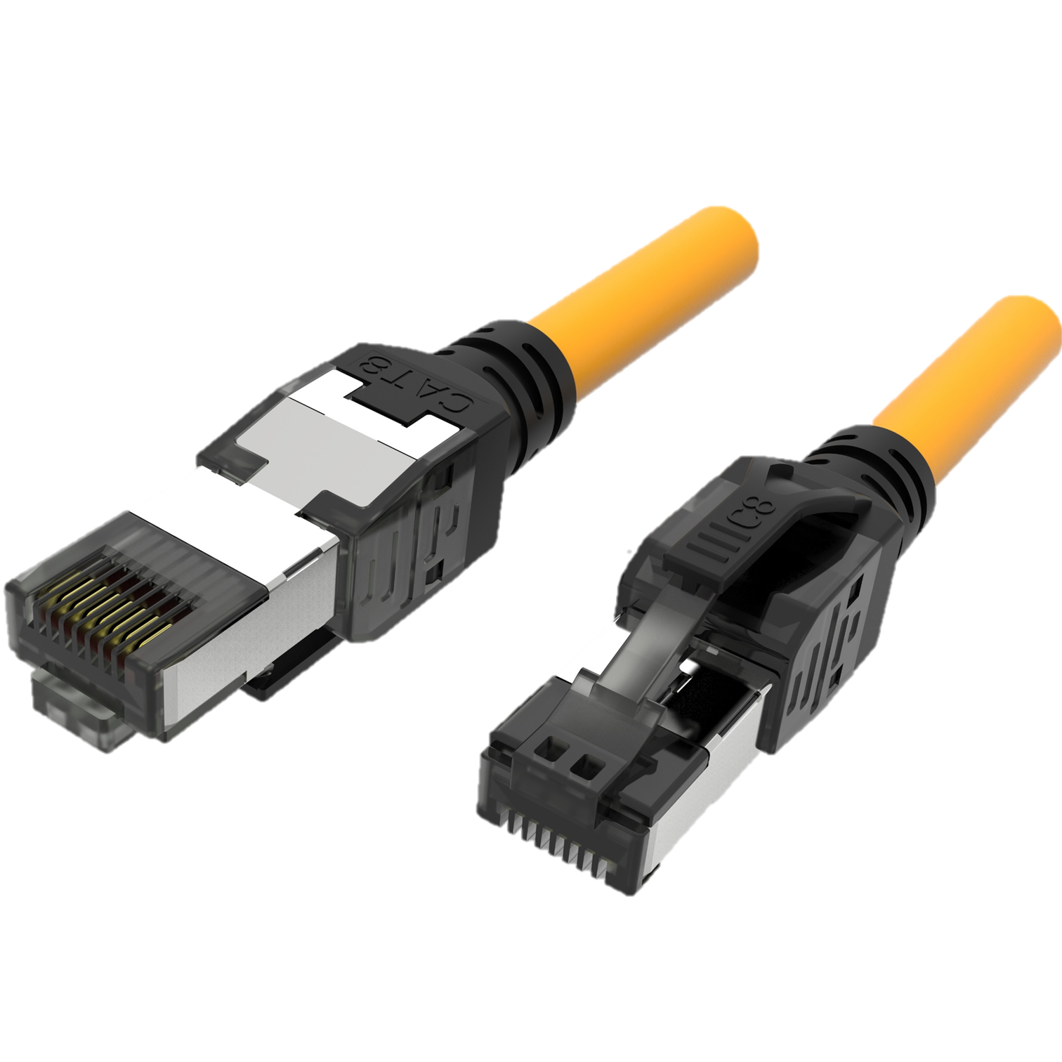 Cat 8 Sftp 24awg Assembly Rj45 Connector Patch Cord Supplier Exw