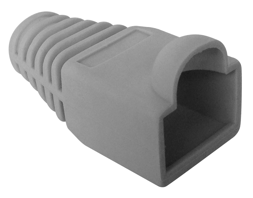Connector Rj45 Utp Including Grey Boot