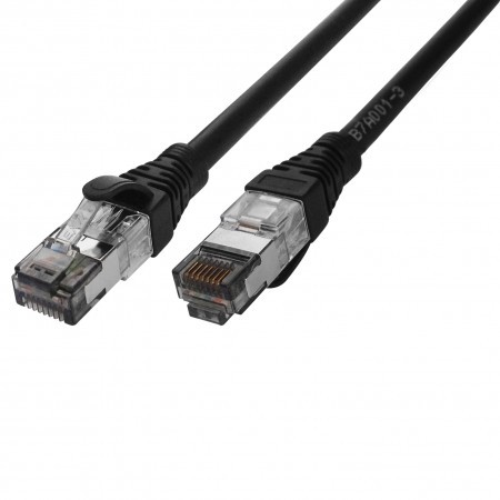 Kabel krosowy Cat.6A S/STP 26 AWG 10G - Cat.6A SSTP 26AWG ekranowany kabel krosowy Ethernet RJ45
