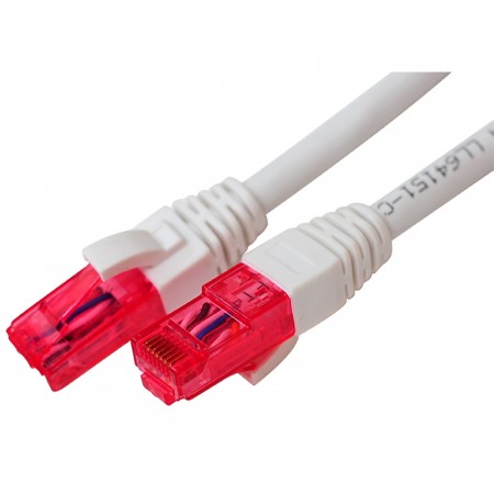 Cat.6A UTP 24 AWG 10G patch kábel - Cat.6A UTP 26AWG RJ45 Ethernet moduláris patch kábel