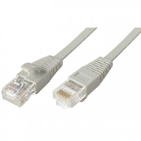 Cat.6 UTP 30 AWG lapos patch kábel - CAT6 30AWG RJ45 lapos patch kábel
