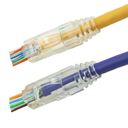 Cat6 Utp Easy Rj45 Connector With Arch Latch Supplier Exw