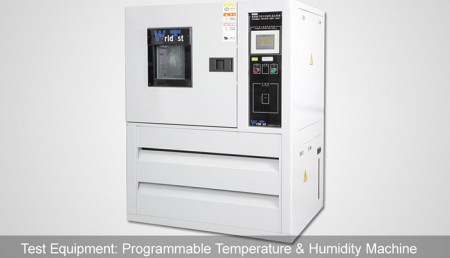 Programozható hőmérséklet és páratartalom gép
