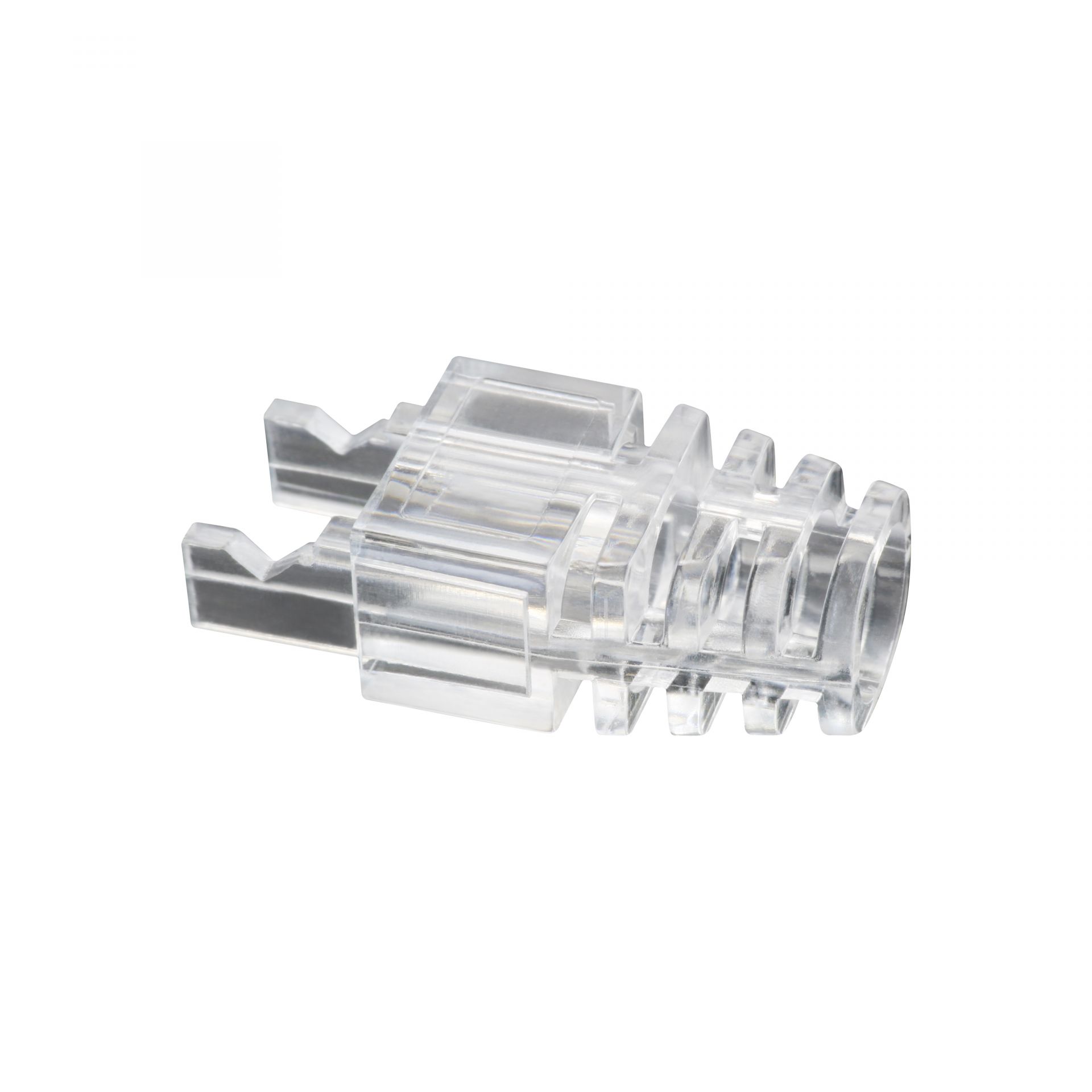 RJ45 Modular Plug Boot for Snagless and Closed-End Plugs, Clear ...