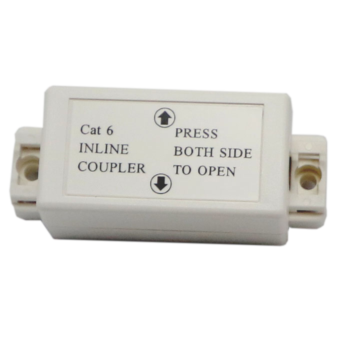 Inline Punch Down Coupler Cat6 Unshielded Junction Box Supplier EXW