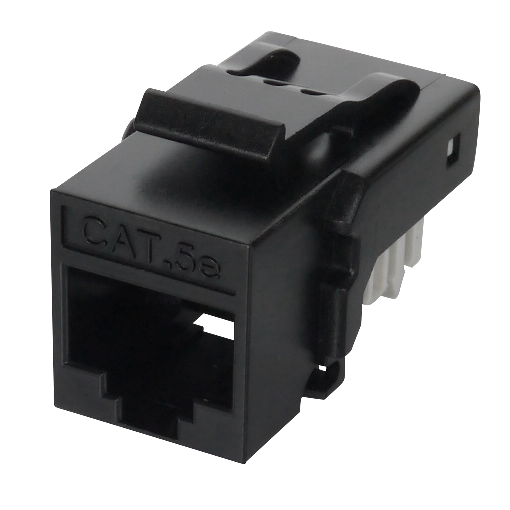 Cat5E UTP 90° Toolless RJ45 Keystone Jack Supplier EXW