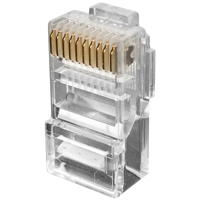 RJ50 UTP Modular PlugUnshielded 10P10C Connector 36년 이상의