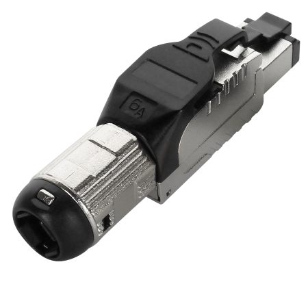 10 Connettori Di Rete Senza Utensili RJ45 CAT6 LAN UTP Cable - Foto 2