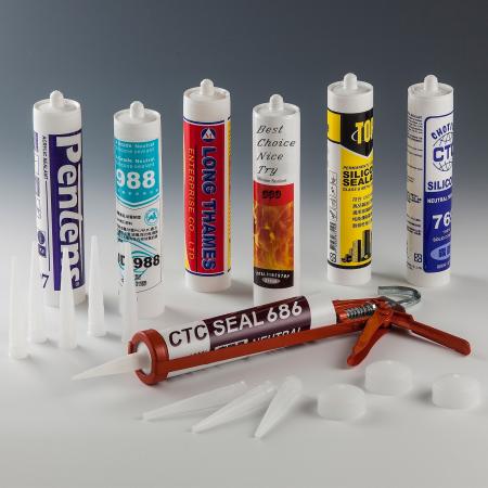 310ml PE Cartridge for Silicone Sealant - PE Cartridge for Silicone Sealant - Printed Cartridge
