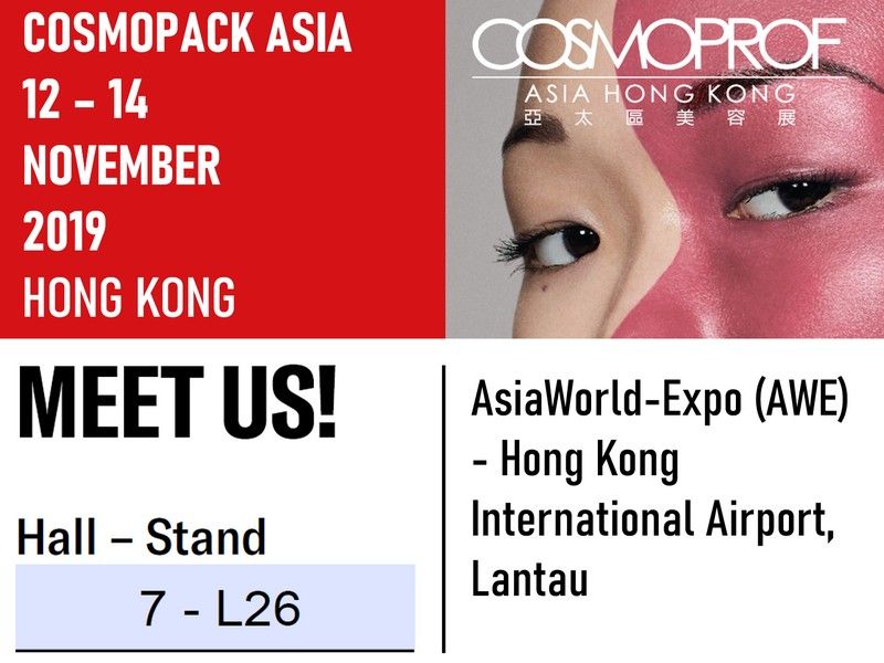 Ausstellung von Cosmopack in Hongkong