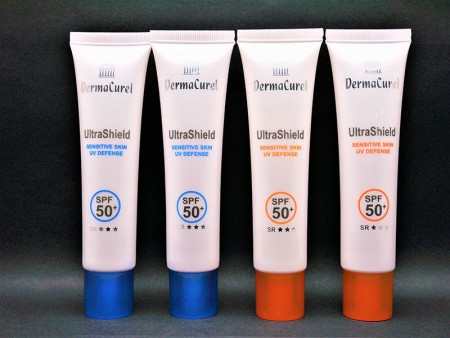Cosmetic Soft Plastic Tube with Customized Printing - Cosmetic tube for sunscreen with customized printing.